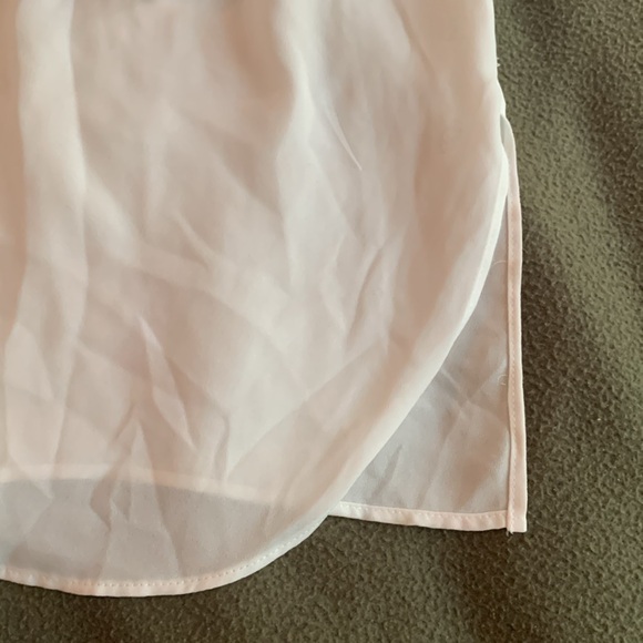 Robert Rodriguez white, sheer tunic. Long sleeve. Size medium - Picture 11 of 13